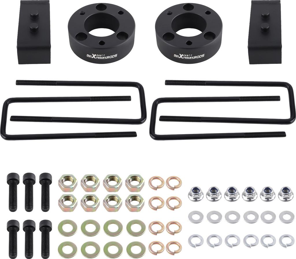 3" Kit d'élévation avant 2" à l'arrière pour Ford F150 2WD Image du produit 