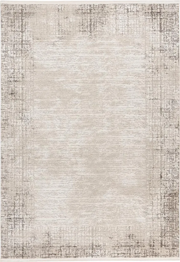 Tapis My Memphis 380 Grey 80 x 150 cm - Tapis de Salon Design Gris