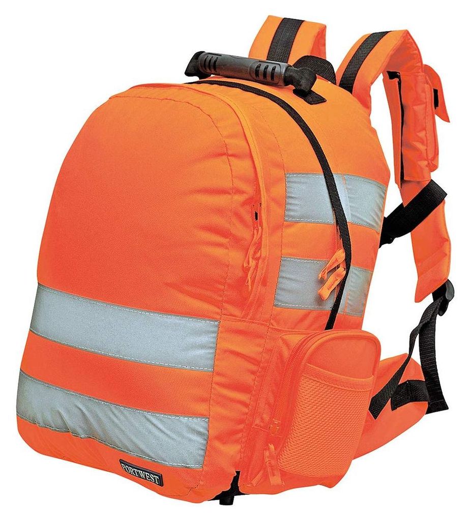 Portwest Warnschutz-Rucksack, Einheitsgröße, Orange