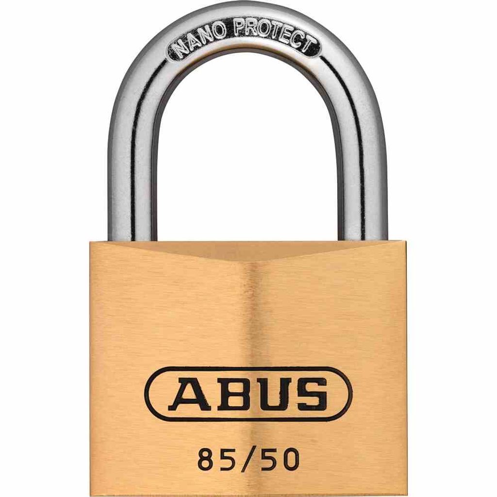 ABUS 023-866 Hängeschloss 85/50 SB, messingfarben