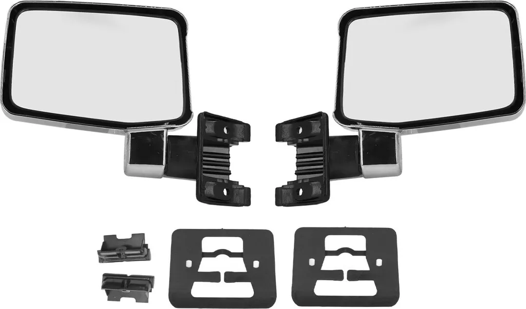 Rétroviseur verre convexe argenté pour Toyota Land Cruiser 1980-1990