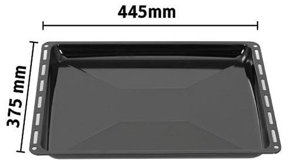 ICQN Backblech Set 445 × 375 × 25 mm, Kompatibel mit Produktbild 