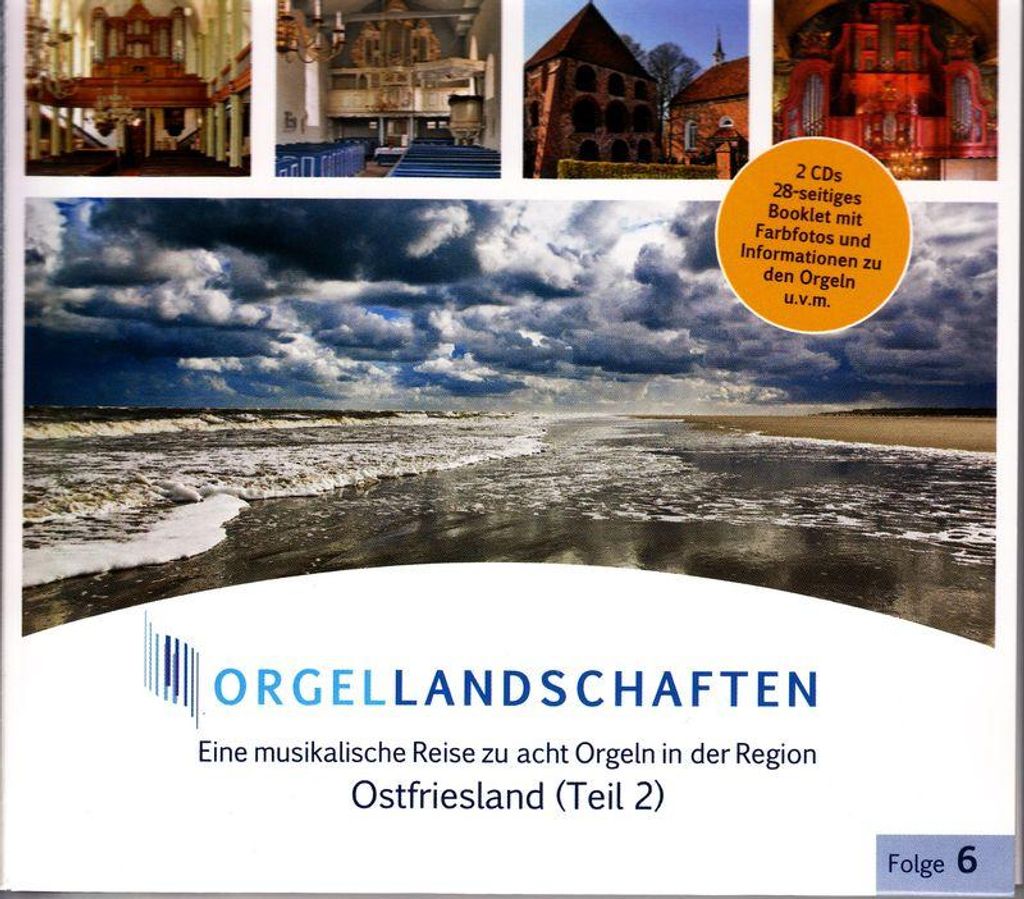 Dieterich Buxtehude (1637-1707), Various: Orgellandschaften Vol.6 - Ostfriesland Teil 2 - Nomine 4260375648023 - (CD / O)