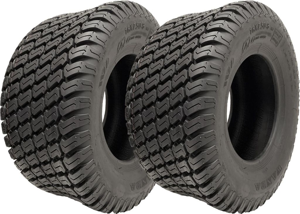 16x7.50-8 Grass Tyres 4ply Wanda P332 Turf Ride On Image du produit 
