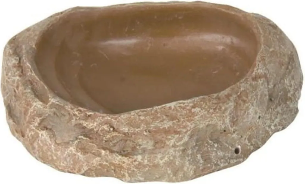 Ciotola Rettangolare Ceramica 11cm per Animali - Design Salva Spazio