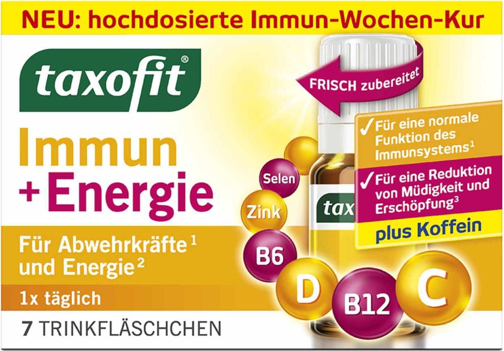 taxofit Imunitná + energetická týždenná kúra (7 ks) Obrázok produktu 