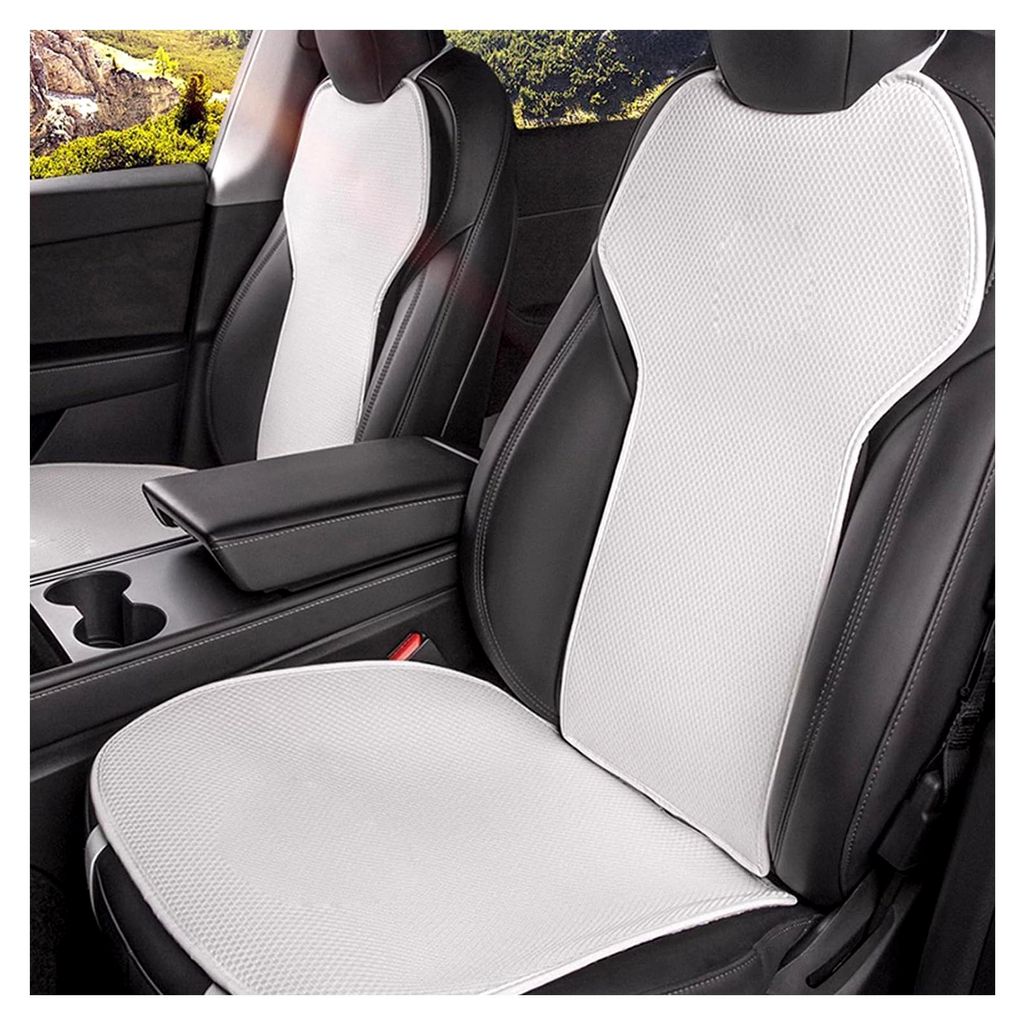 Autositzbezug für Tesla Model 3 2025 2024 Highland, Stoff-Autositzschutz-Sets für Tesla Model 3 Highland Zubehör (vollständiger Sitzbezug vorne...