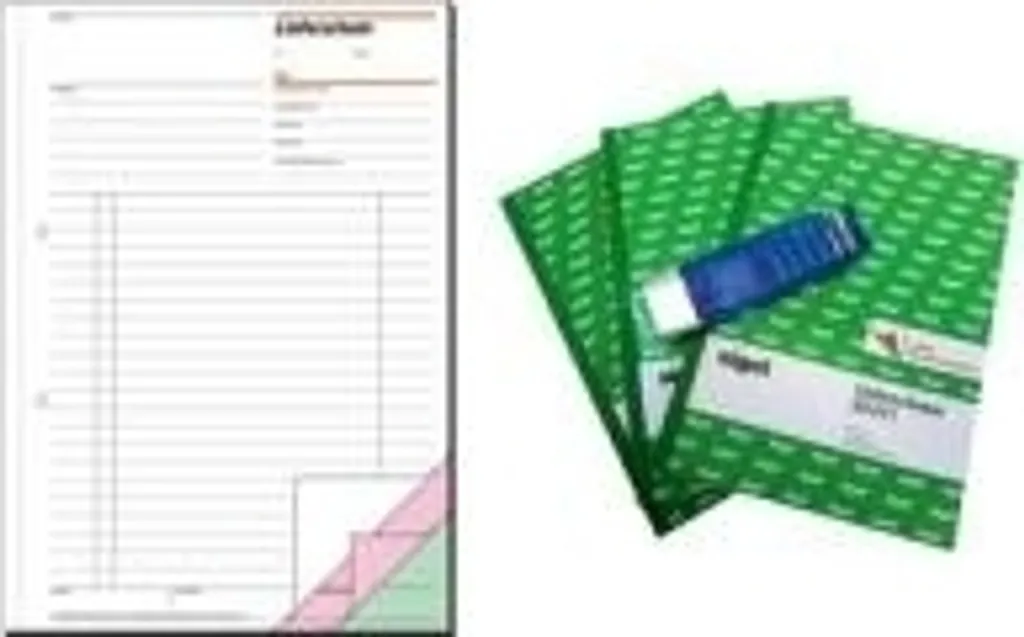 Sigel SD016 Blocco Bolle A4 Eco-Friendly - 3 Copie Autocopianti - 2