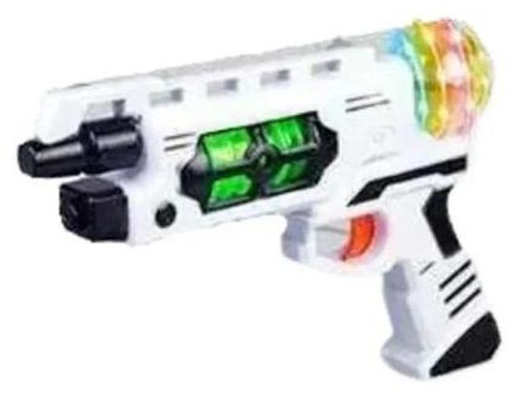 Pistolet spatial militaire avec lumière et son - Maksik Image du produit 