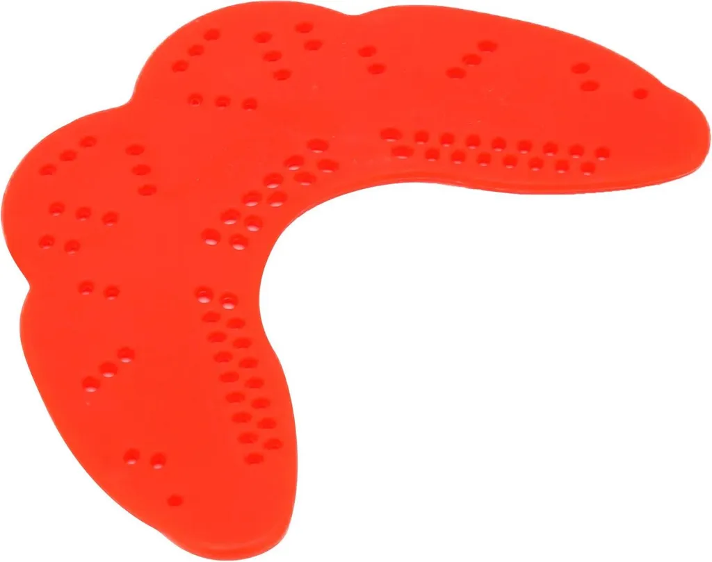 Protège-dents de boxe rouge anti-choc et thermoformable sans douleur