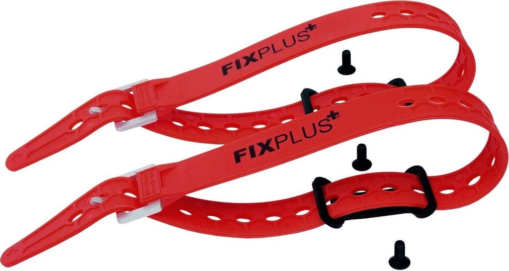 FixPlus Gear Tightener Set 46 cm Rot - vielseitiges Befestigungssystem für Au...
