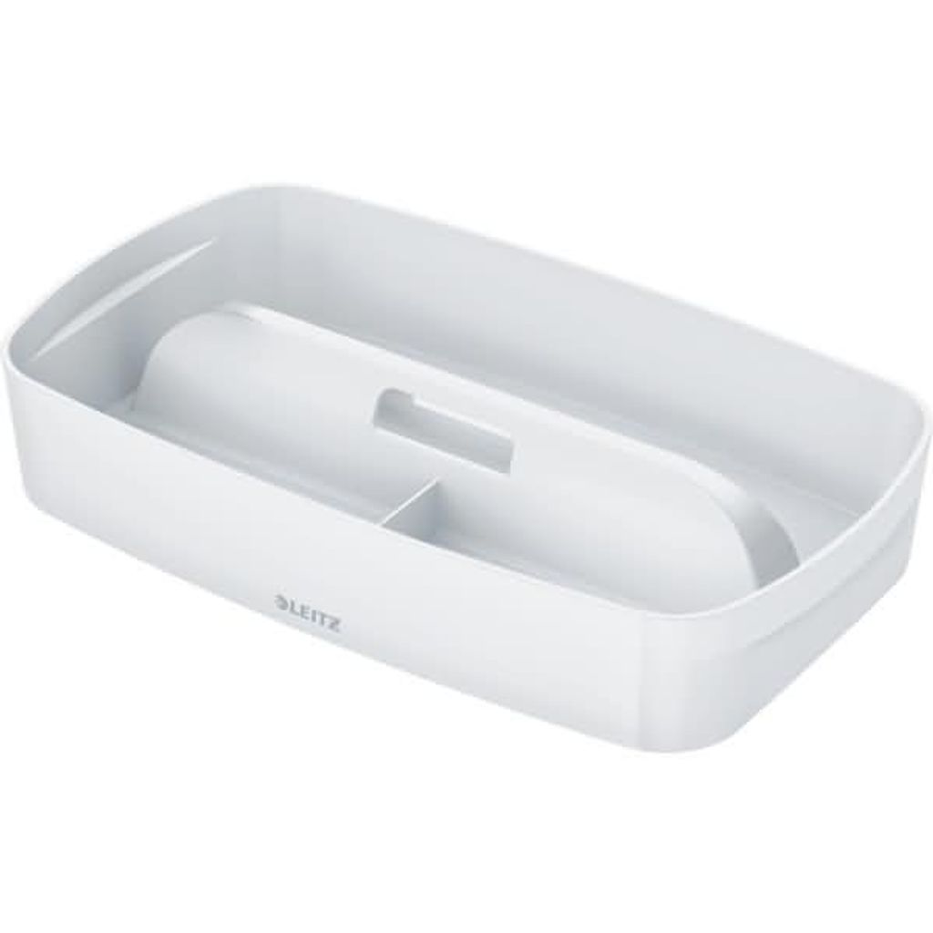 LEITZ MyBox Einsatz für Aufbewahrungsboxen 1,5 l perlweiß 30,7 x 18,1 x 5,6 cm, 1 St.