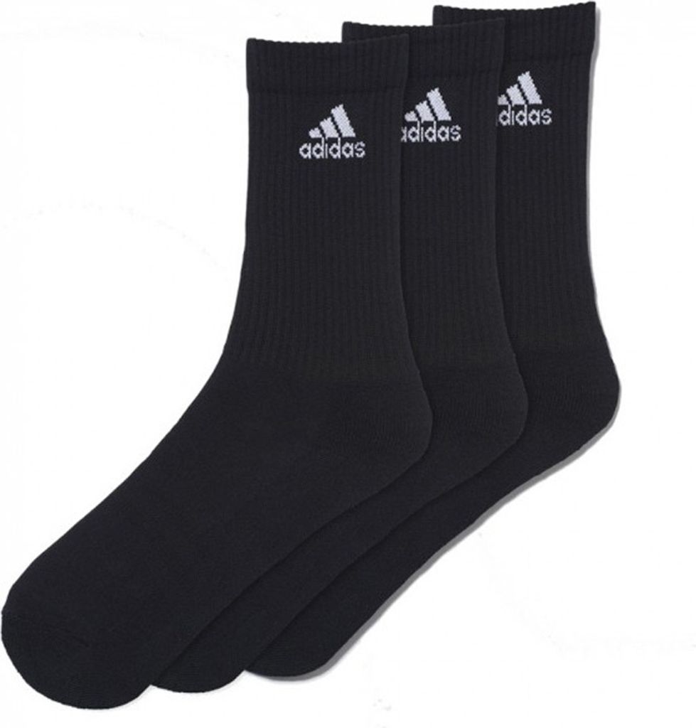 Adidas T19 Crush CRW 3PP Sportsocken Black Sockengre 43-45 Produktbild 