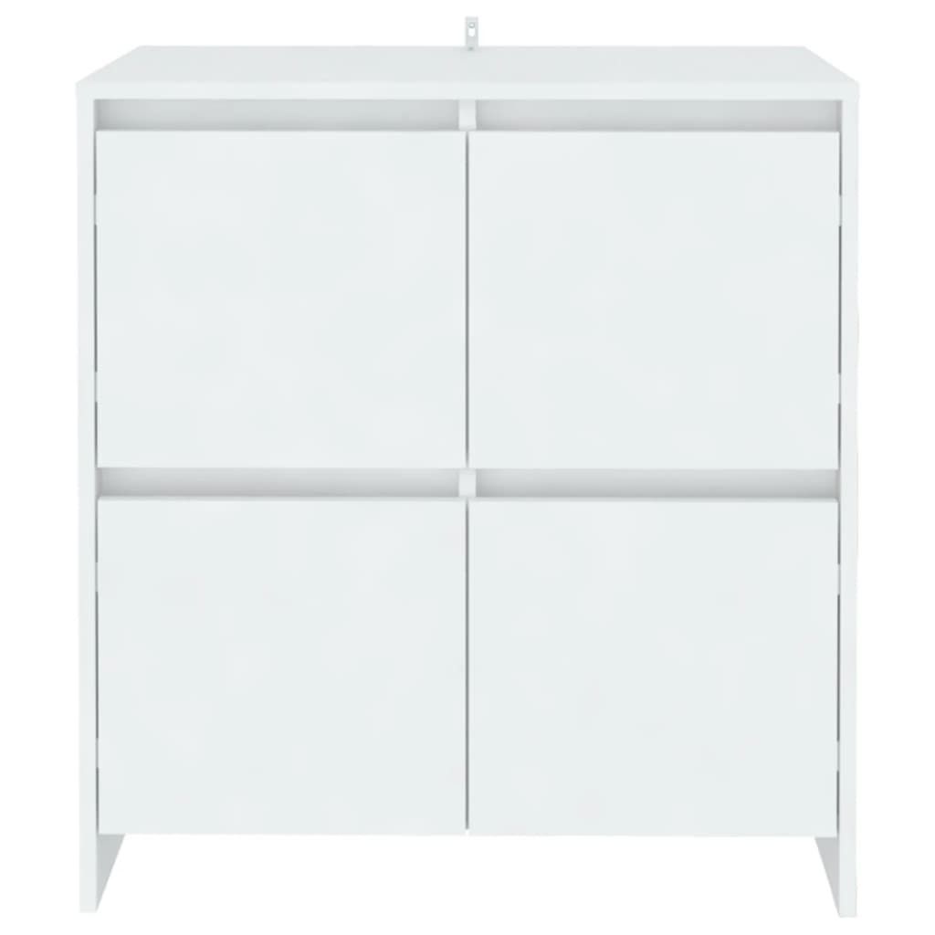 " "Sideboard - praktischem Design - Wohnzimmerschrank - Kommde für Flur - Weiß 70x41x75 cm Holzwerkstoff NeuMöbel 4631200