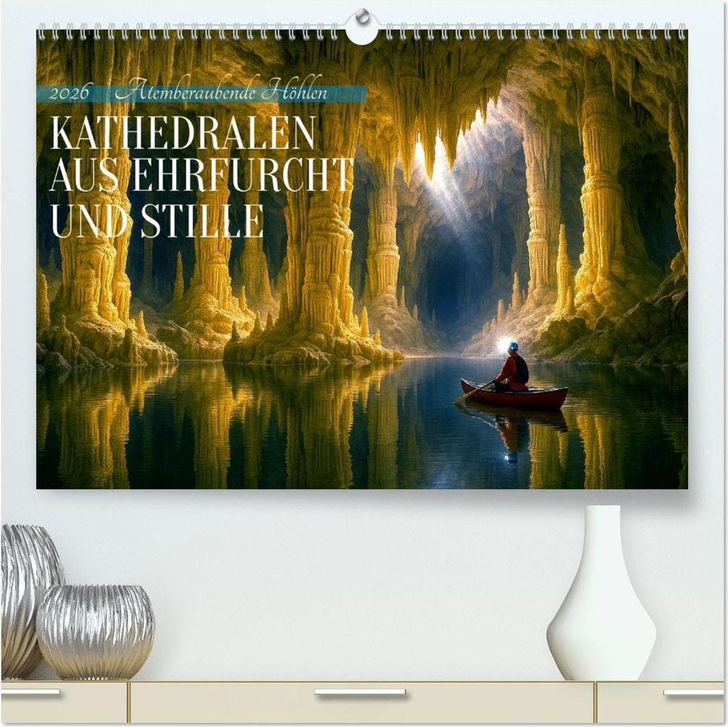 Kathedralen aus Ehrfurcht und Stille (hochwertiger Premium Wandkalender 2026 DIN A2 quer), Kunstdruck in Hochglanz