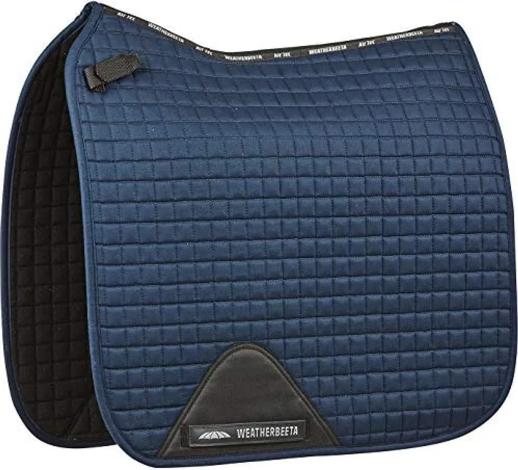 Chabraque de dressage Weatherbeeta Prime WB276 Poney Bleu Marine