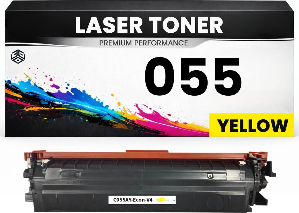 Toner Cartridge 055 Yellow Gelb für Canon 55 Premium Alternative imageCLASS MF742Cdw/744Cdw/746Cdw/746Cx/745CDW/741CDW/743Cdw MF744Cdw
