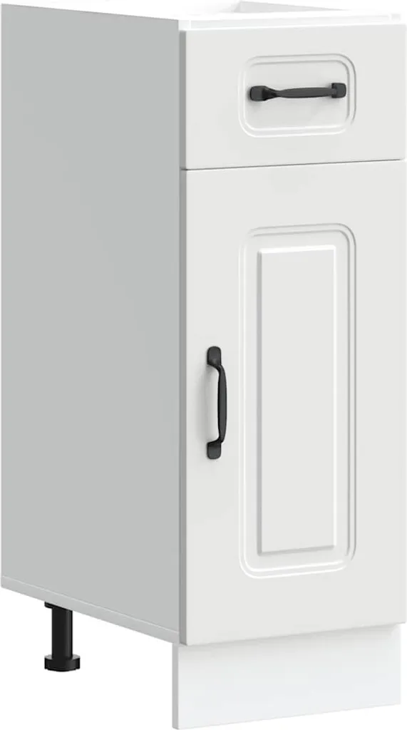 Mobile Base Cucina Kalmar Bianco SYFAX - Design Modulare in Multistrato