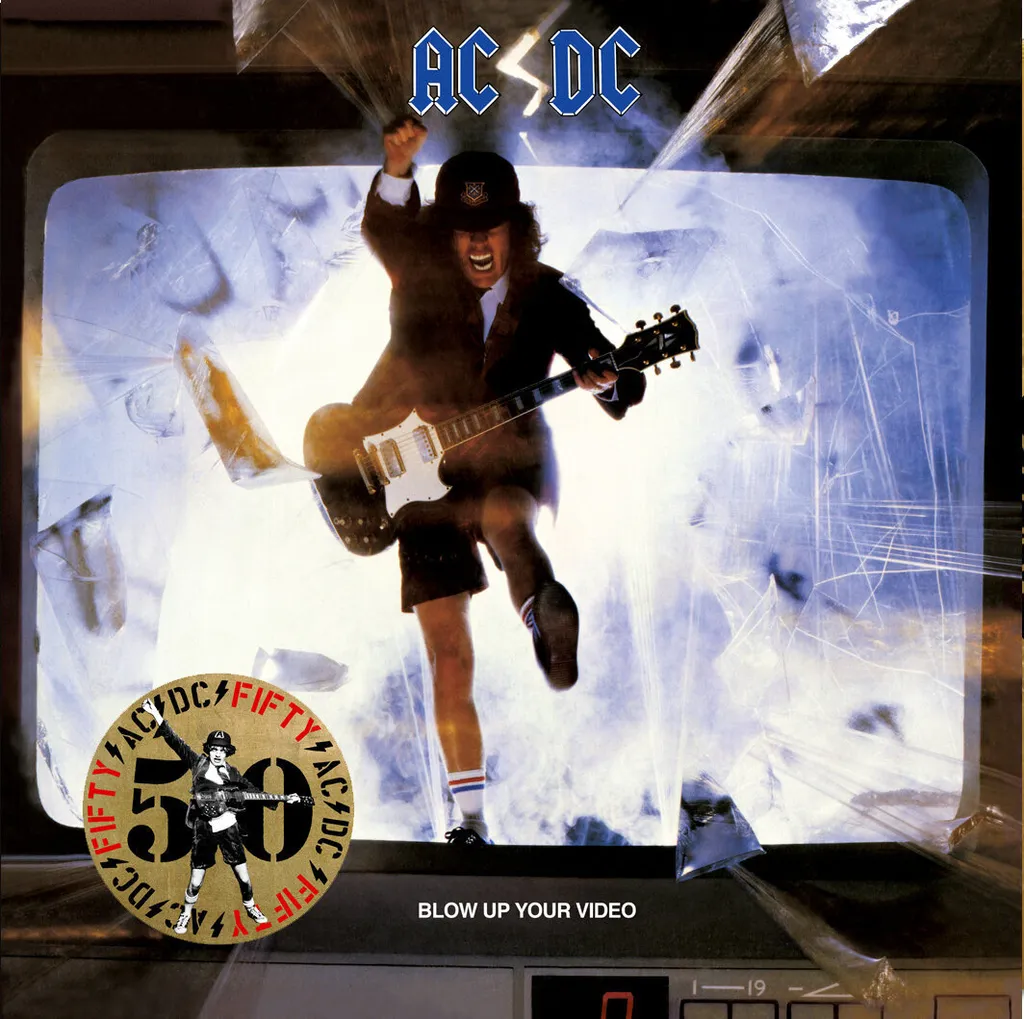 Album AC/DC Blow Up Your Video Vinyle Gold 180g Edition Limitée LP Or