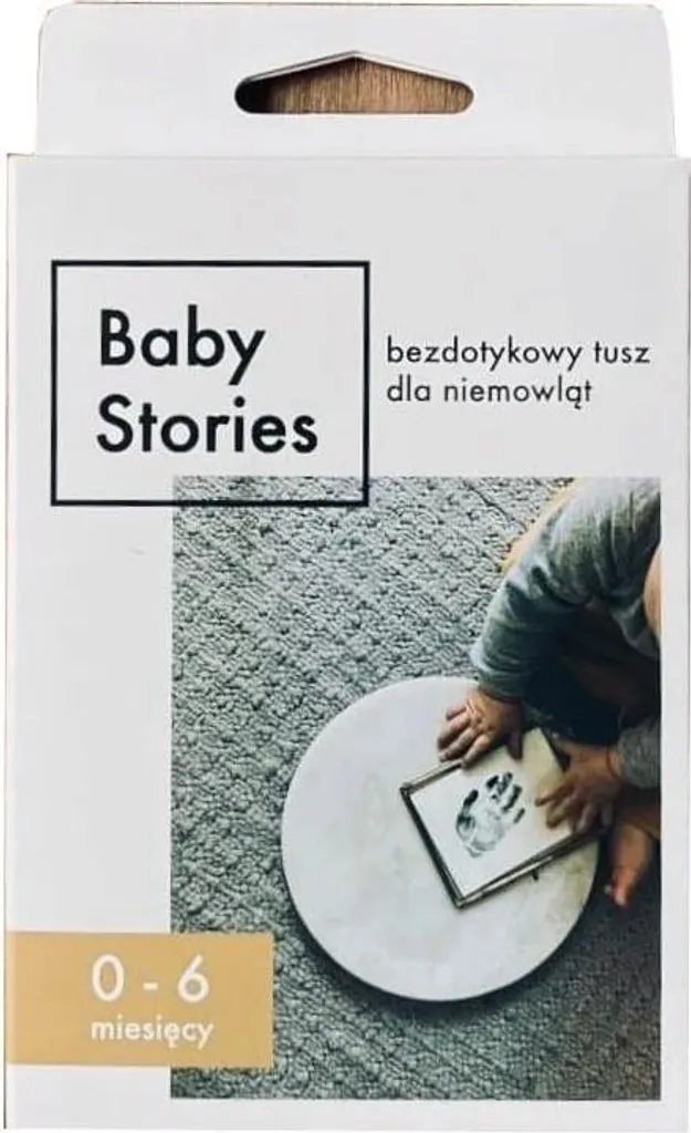 Cadeau de Naissance Baby Stories Impressum Tinte Kit Empreintes Pied Main