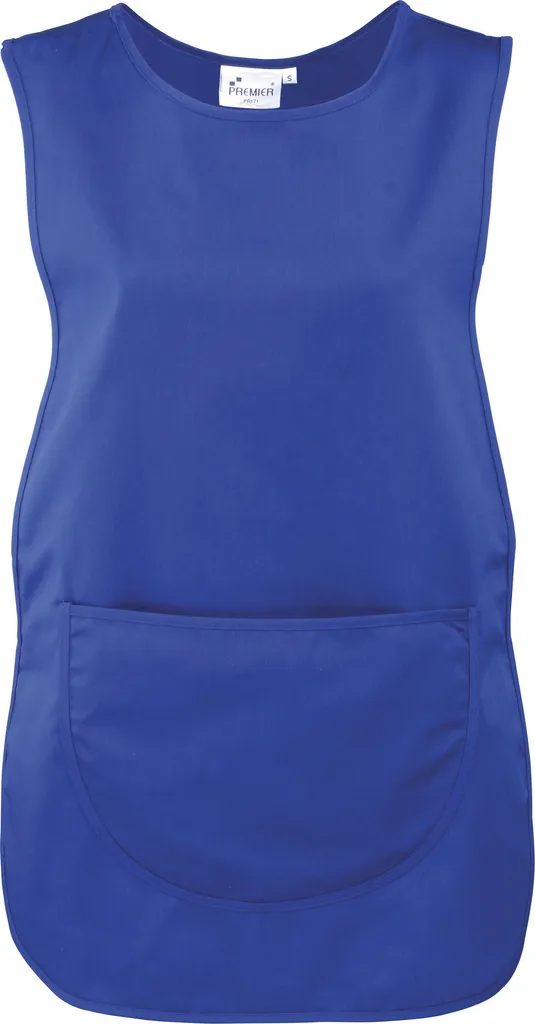 2 Grembiuli Donna Premier RW7031 Blu Reale 2XL con Tasca - 1