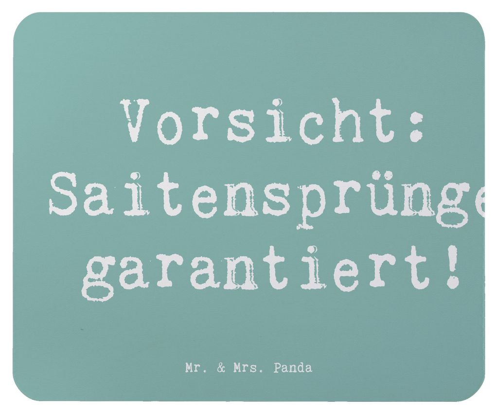 Mr. & Mrs. Panda Mouse Pad Spruch Shamisen Abenteuer - Meeresbrise - Geschenk, Musik, Lernen, japanisch, Mauspad, Instrument, pc, Mousepad, mousema...