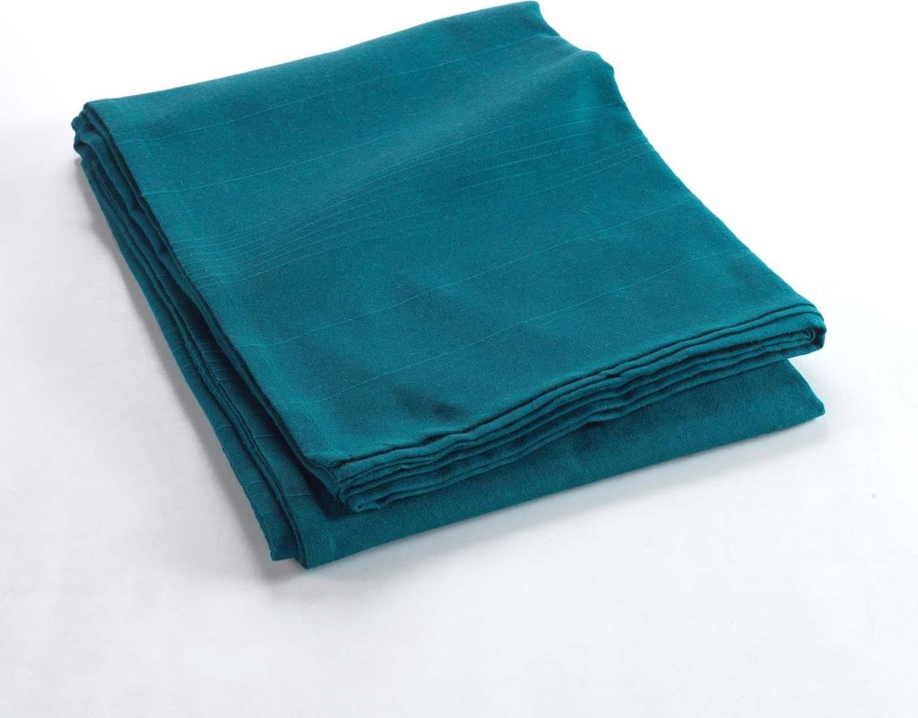 Einfarbiger Plaid aus Polybaumwolle für Sofa oder Bett