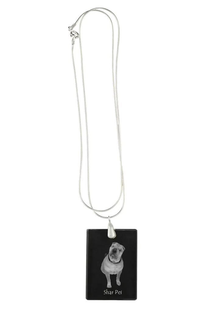 Ciondolo Shar Pei con Foto Art-Dog - Collana Cristallo Must-Have 2026 - 2