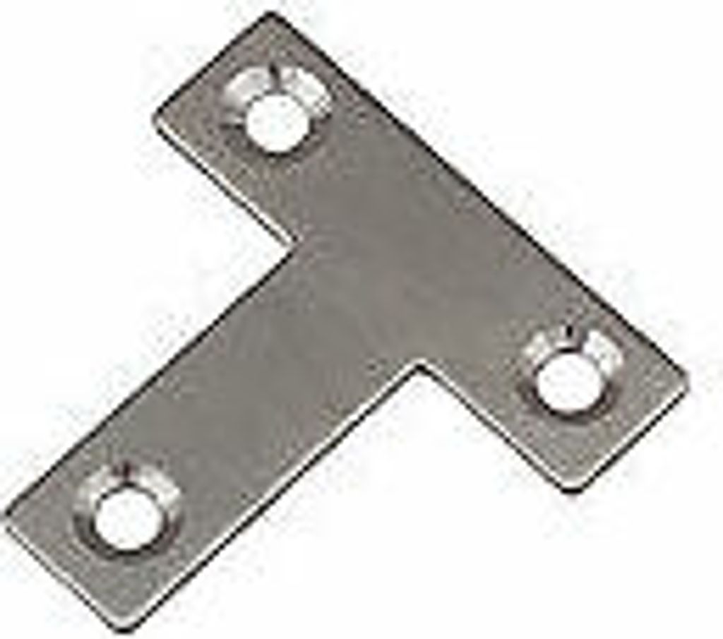 Edelstahl T-Blech Lochplatten Holzverbinder Lochblech Flachverbinder 5-18 40x40mm 10 Stück