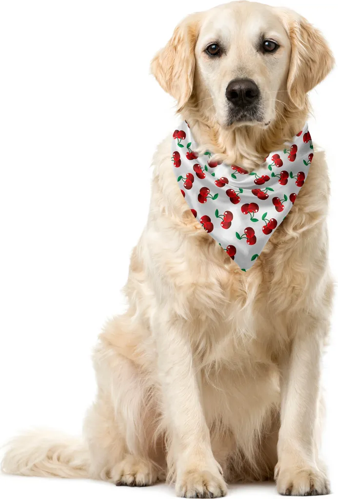 ABAKUHAUS Bandana Pet 55x55 cm Verde Cacciatore - Lavabile & Resistente