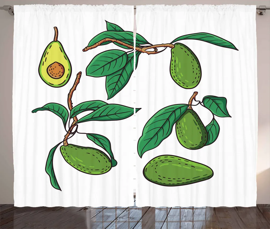 Tenda Rustica Design Avocado ABAKUHAUS 280x175 cm - Arte alle Finestre