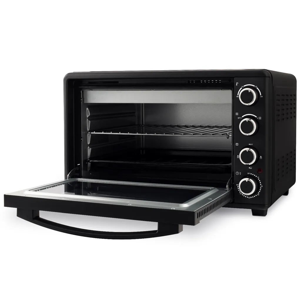 Four électrique 2000W HKoenig FO45 Réglable à 230°C avec 4 Modes Cuisson
