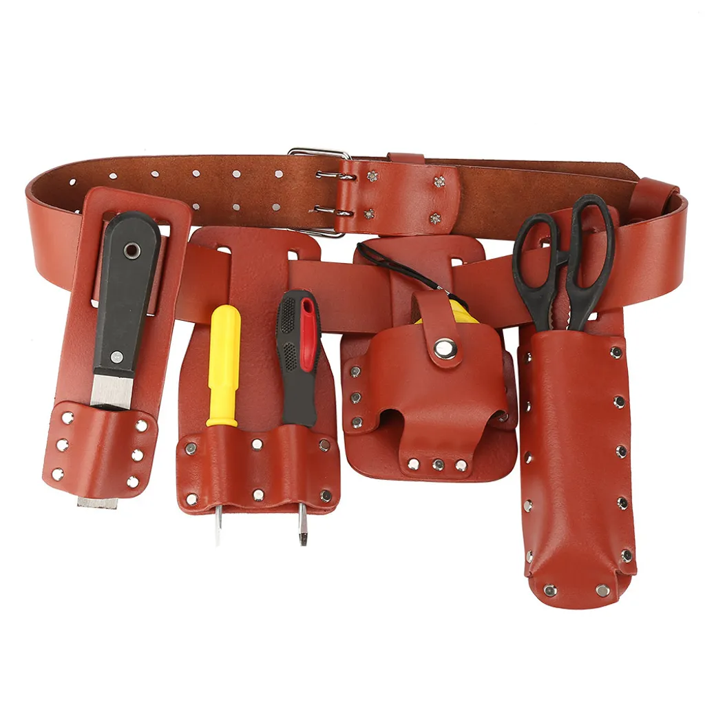 Pochette à outils pour échafaudage suspendu à large sangle nylon