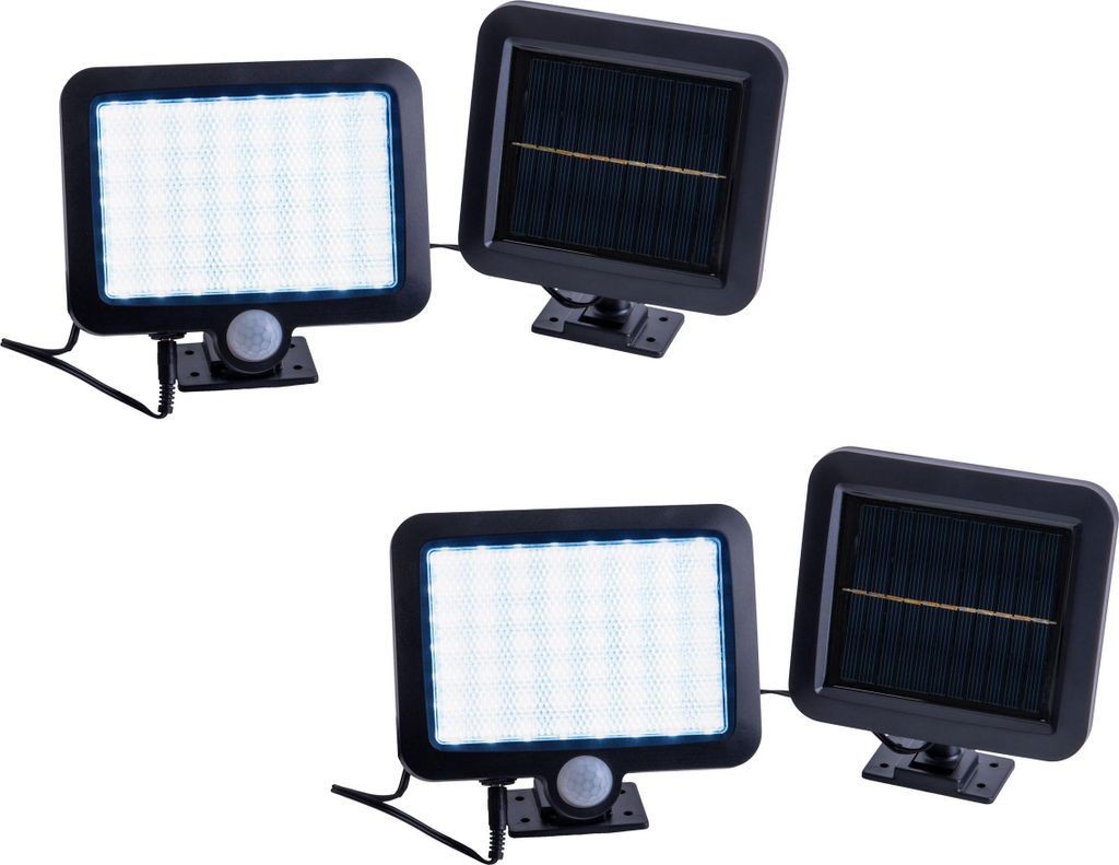 Näve Leuchten 2er-Set LED Solar-/Außenwandleuchte "PEPE" 2er-Set LED Solar-/Außenwandleuchte "PEPE" 2er Set LED Solar Außenwandleuchte "PEPE", ...