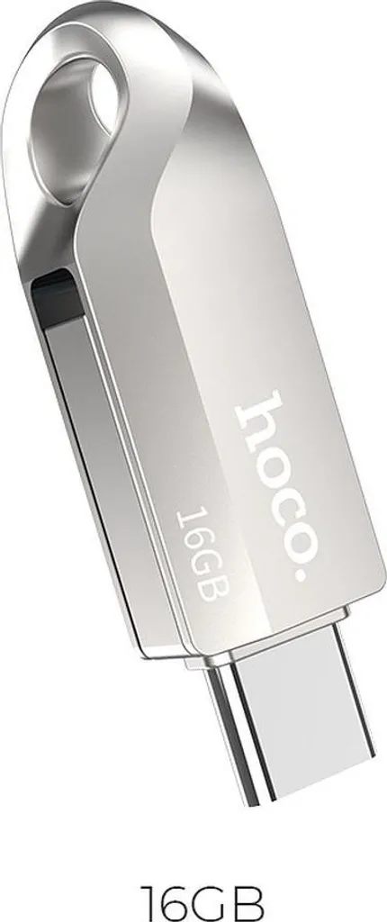 Hoco UD8 16GB USB 3.0 Dual Drive Nichel - Massima Produttività