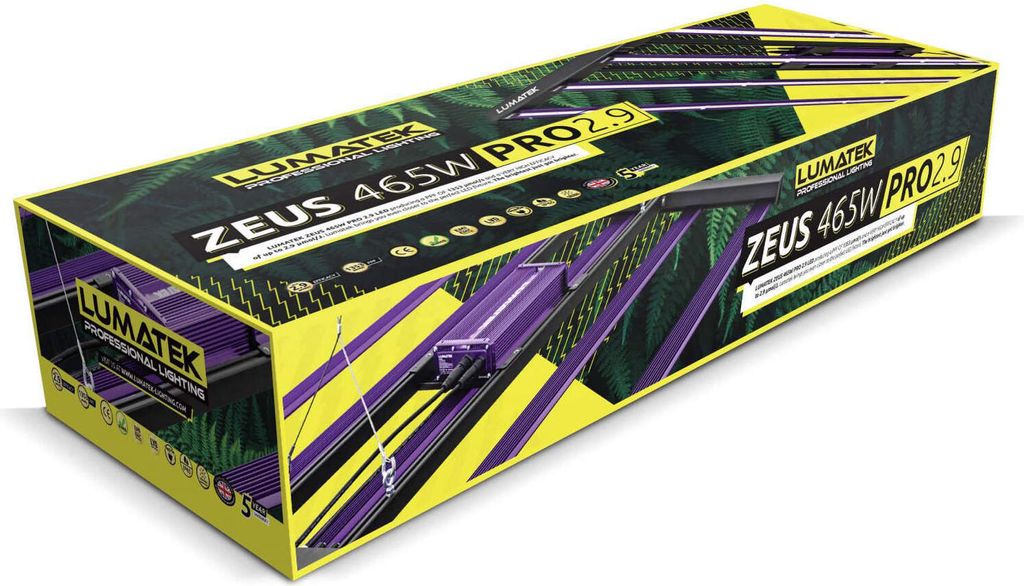 Lumatek Zeus 465 W PRO 2.9 LED, 1353 µmol/s ideal für Produktbild 8