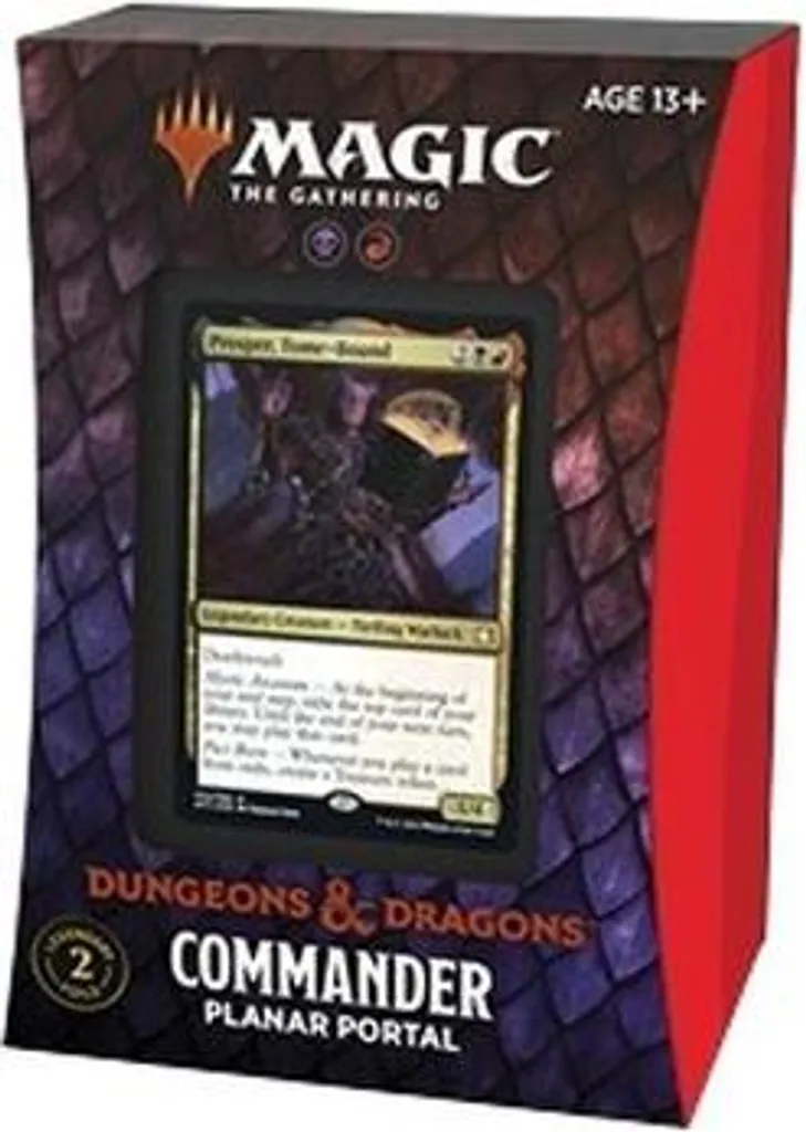 Commander Planar Portal MTG avec 100 Cartes et Accessoires de Jeu