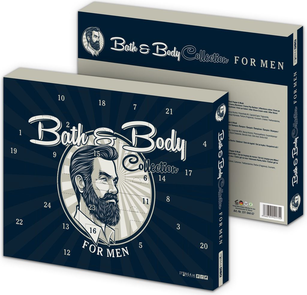 itenga Adventskalender FOR Men Bath & Body Collection for Produktbild 