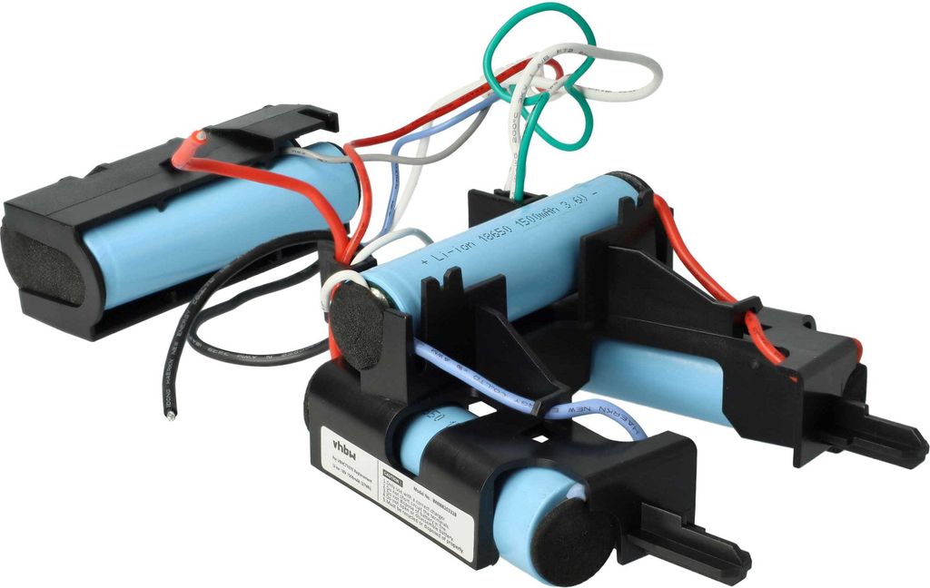 vhbw Akku kompatibel mit Electrolux ZB 3013, ZB3012 90027370902, ZB3013 90027370600, ZB3012 90027370901, ZB3013 Staubsauger (1500 mAh, 18 V, Li-Ion)