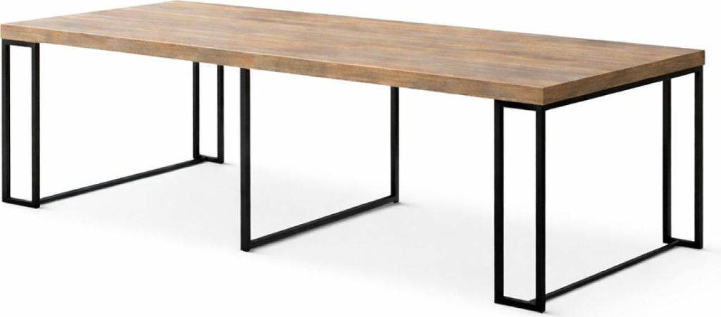KAMA Ausziehbarer Tisch für 10–12 Personen mit Holzeffekt 300 cm