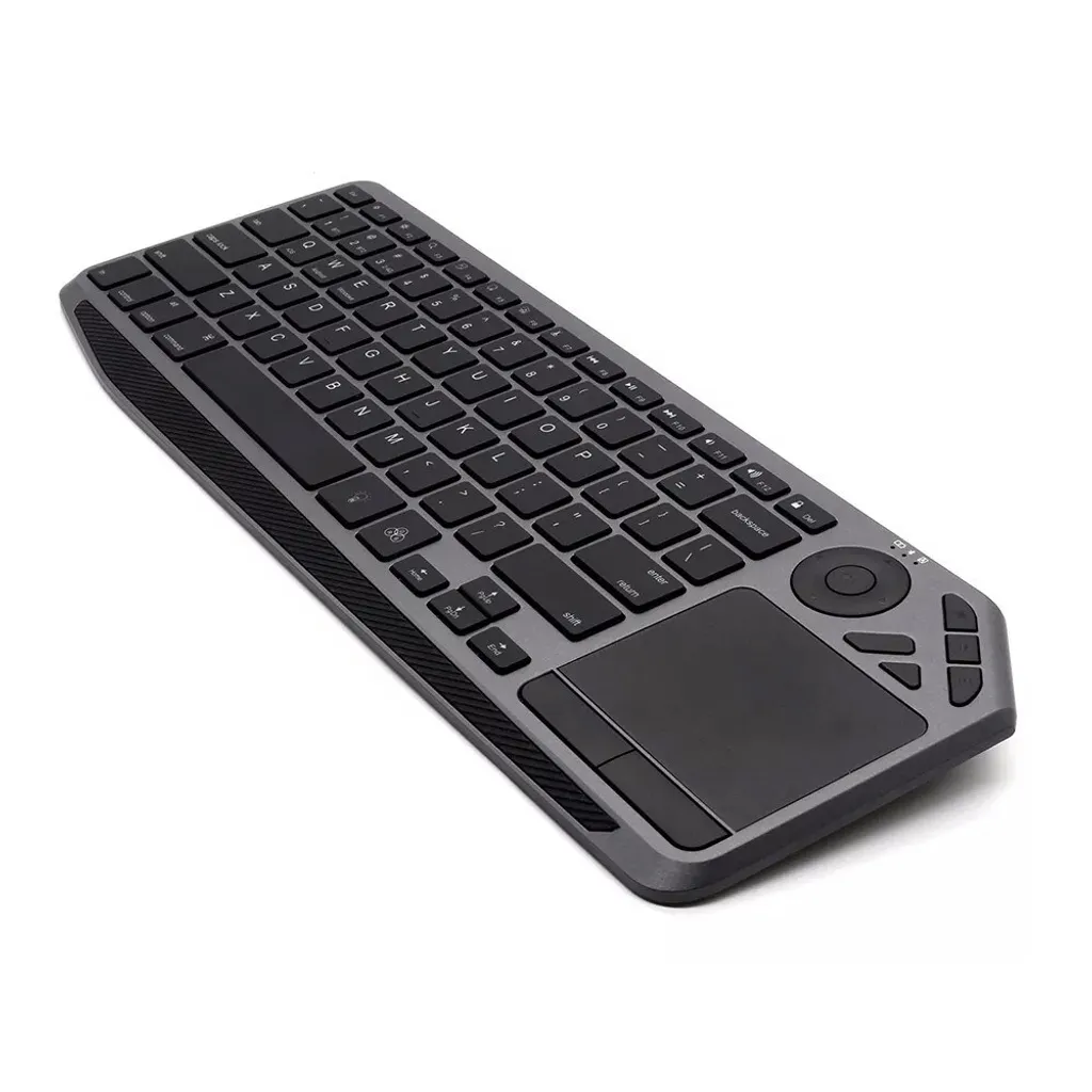 Techly Clavier sans fil Bluetooth et RF avec Touchpad LED RGB Azerty