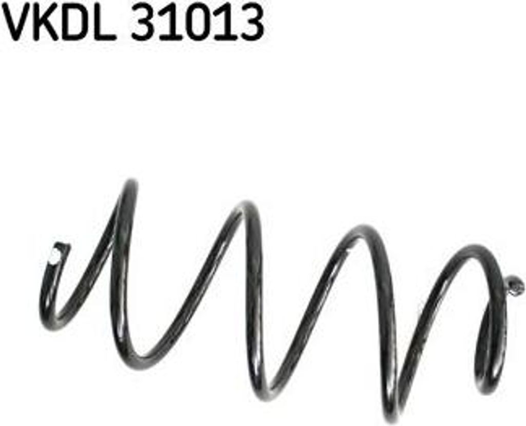 SKF VKDL 31013 Fahrwerksfeder OE 6R0411105AD kompatibel mit A1 8X, Ibiza