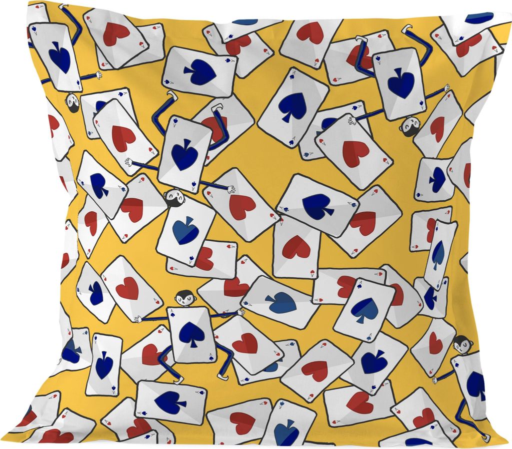 Tea time Kissenbezug (D)  60x60 cm 100% Baumwolle Produktbild 