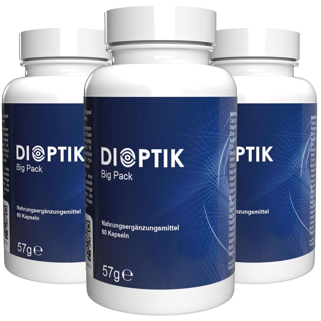 Dioptik - 180 Kapseln (3x60 Kapseln), 3er Pack Produktbild 
