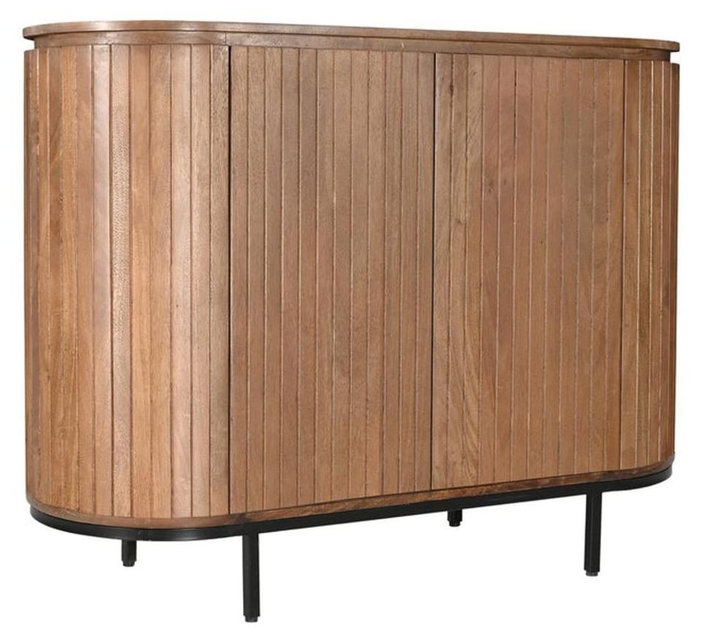 Livingfurn - Sideboard Noor Natural 115cm - Mangoholz / Produktbild 