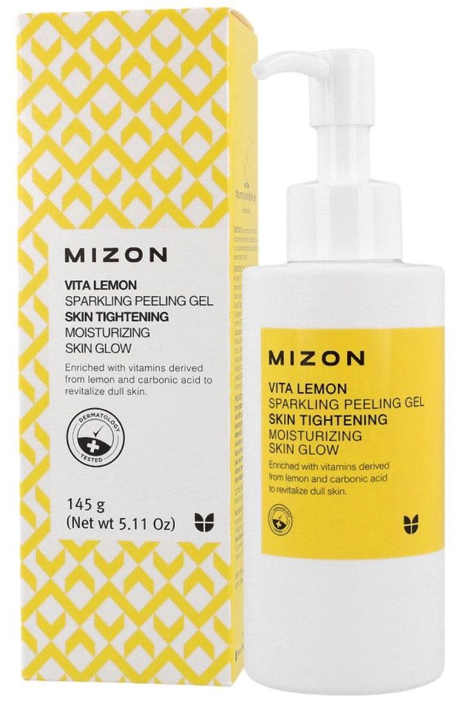 Mizon Vita Lemon Sparkling Peeling Gel 145ml - Scrub viso Immagine del prodotto 