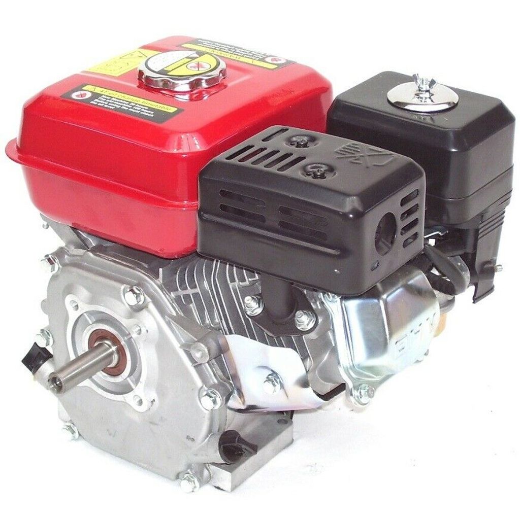 EBERTH 6,5 PS 4,8 kW Benzinmotor Standmotor Kartmotor Motor 4-Takt 1 Zylinder 