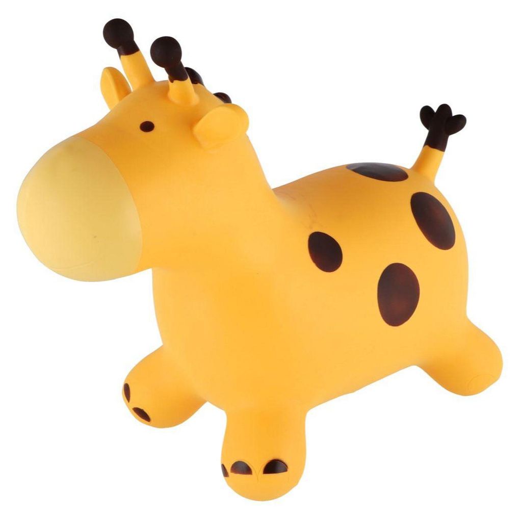 Girafe en caoutchouc à ressort, dimensions 55x40 cm, vendue Image du produit 