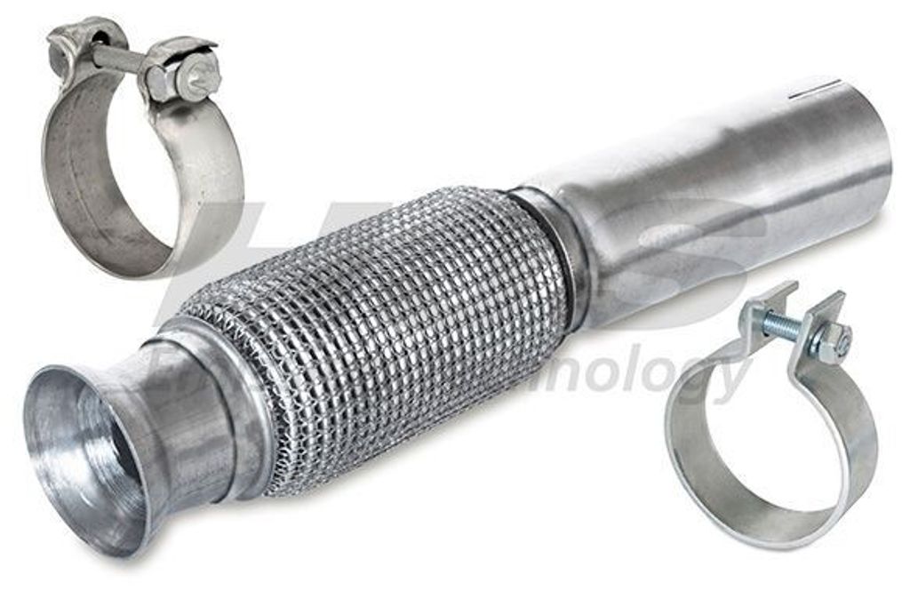 HJS Reparaturrohr Ruß- / Partikelfilter 91 13 1527 passend für MERCEDES-BENZ C-Klasse Limousine (W204) 63mm EPDM (Ethylen-Propylen-Dien-Kautschuk)