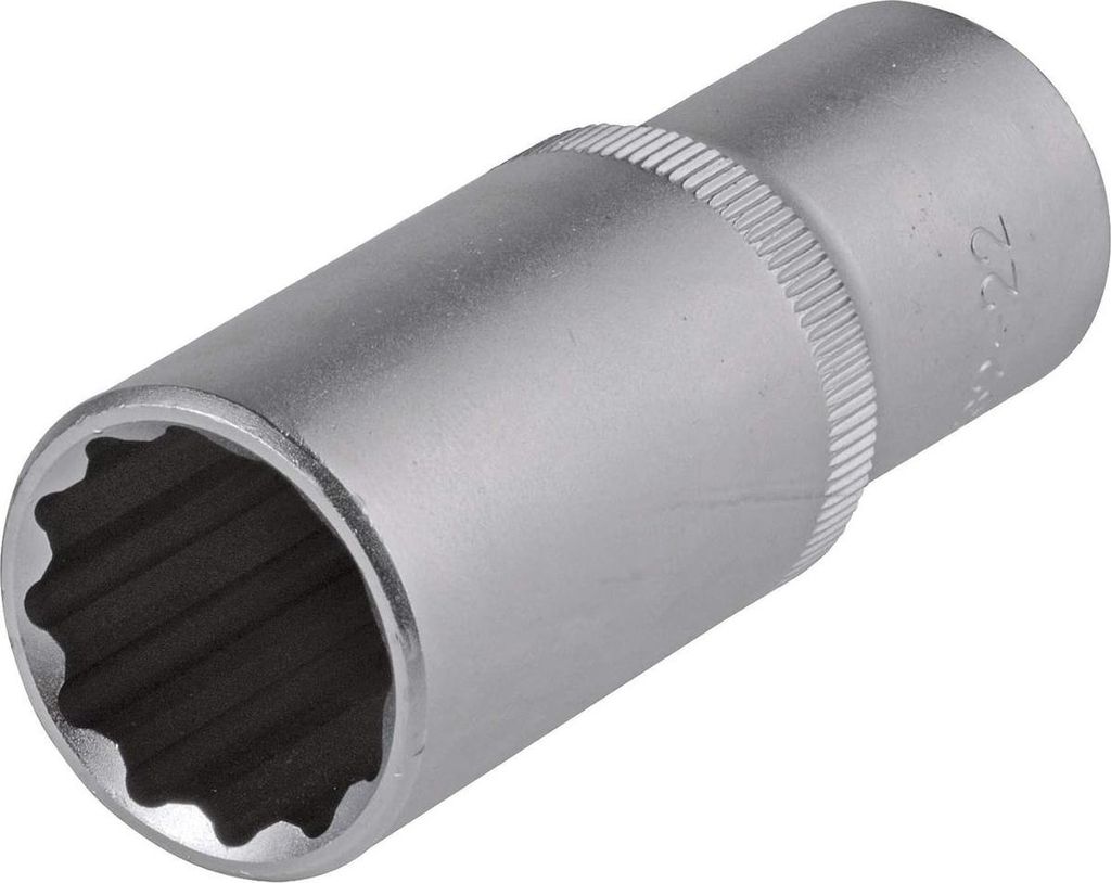 SW-Stahl 05632L-27 Steckschlüsselsatz I Ratschensatz, 1/2 Zoll, Länge 27 mm, 12-Kant